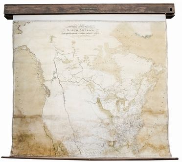  Aaron Arrowsmith  (1750 - 1823) : A map exhibiting all the new discoveries in the interior parts of North America... additions to 1802.  - Asta Stampe, Disegni e Dipinti dal XVI al XX secolo - Libreria Antiquaria Gonnelli - Casa d'Aste - Gonnelli Casa d'Aste