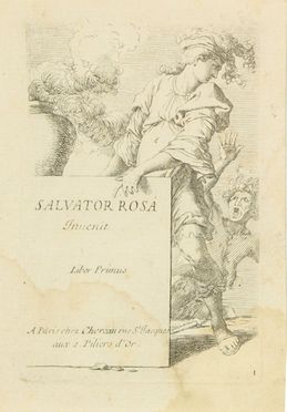  Salvator Rosa  (Arenella, 1615 - Roma, 1673) [da] : Salvator Rosa Invenit Liber Primus (Figurine).  - Asta Stampe e Disegni - Libreria Antiquaria Gonnelli - Casa d'Aste - Gonnelli Casa d'Aste