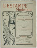 Copertina de L?Estampe Moderne. N. 3, Jullet 1897.
