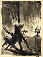 5 illustrazioni originali per Il ritratto di Dorian Gray di Oscar Wilde.