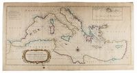 A correct chart of the Mediterranean Sea from the Straits of Gibraltar to the Levant.
