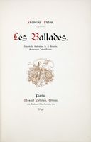 Les Ballades. Soixante-dix illustrations de Grardin graves par Julien Tinayre.