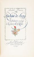 La lgende des Saintes Oliverie et Liberette. Illustrations en couleurs de Gustave Adolphe Mossa.