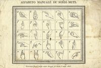 Alfabeto Manuale de' Sordi-Muti.