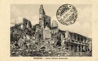 Raccolta di circa 125 cartoline postali non viaggiate relative al terremoto di Messina (Messina e Reggio Calabria prima e subito dopo il sisma).