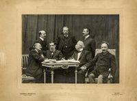 Bel ritratto fotografico di Jules Massenet, Francesco Cilea, Asger Hamerik, Humperdinck Engelbert e altri.