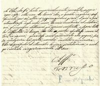 4 lettere manoscritte (1 autografa, 2 con firma autografa) inviate a Ferdinando Rosellini.