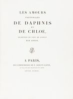Les Amours pastorales de Daphnis et Chlo, traduit du grec [...] par Amyot.