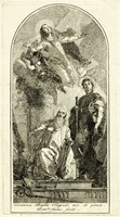 La Vergine assunta con san Giorgio e sant'Antonio abate.