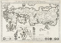 Le Japon divis en Soissante et Six Provinces, cette carte est tire des cartes des japonois par monsieur Reland.