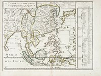 La Chine avec l'Empire du Mogol, les Presqu-Isles et les isles de l'Asie.