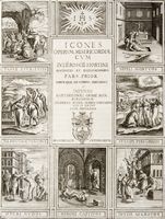 Icones operum misericordiae cum Iulii Roscii Hortini sententiis et explicationibus pars prior[-posterior].