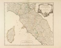 Etat de l'Eglise, Grand Duché de Toscane, et Isle de Corse...