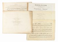 Raccolta di 9 brani vocali tratti da opere del compositore pesarese.