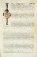 Bolla e Privilegio del protonotariato di Francesco de' Medici canonico fiorentino.