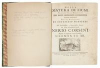 Della natura de' fiumi. Trattato fisico-matematico [...] con le annotazioni di Eustachio Manfredi...