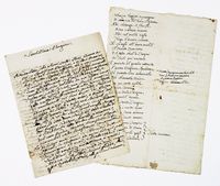 4 documenti (2 manoscritti e 2 a stampa) relativi a indulgenze e orazioni.