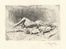  Mariano Fortuny y Marsal  (Tarragona, 1838 - Roma, 1874) : Uomo disteso al suolo (Il moribondo).  - Asta Stampe e Disegni - Libreria Antiquaria Gonnelli - Casa d'Aste - Gonnelli Casa d'Aste