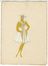  [pseud. di Romain de Tirtoff] Ert  (San Pietroburgo, 1892 - Parigi, 1990) : Gli impermiabili. Due figurini di moda.  - Asta Stampe e Disegni - Libreria Antiquaria Gonnelli - Casa d'Aste - Gonnelli Casa d'Aste