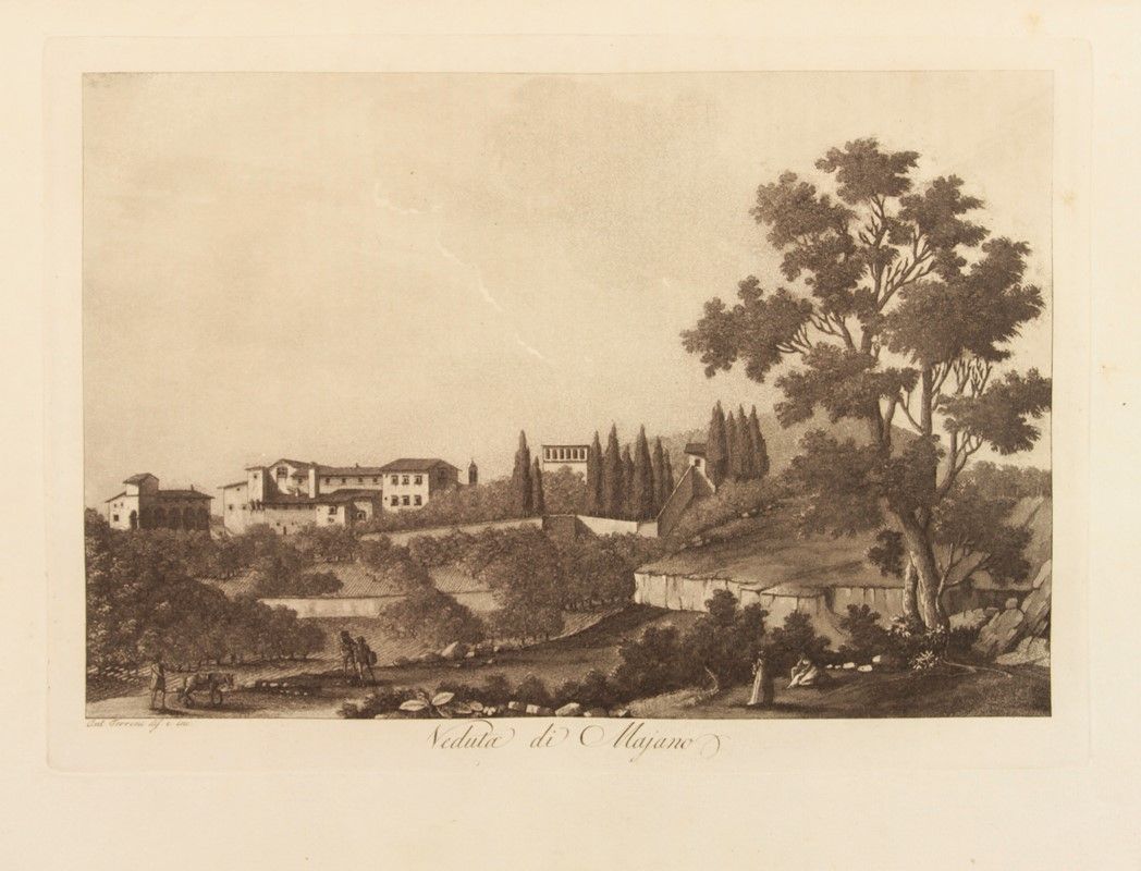 Fontani Francesco Viaggio pittorico della Toscana. Antonio Terreni