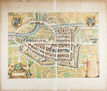  Johannes Blaeu  (Alkmaar, 1596 - Amsterdam, 1673) : Busca.  - Asta Stampe, Disegni e Dipinti dal XVI al XX secolo - Libreria Antiquaria Gonnelli - Casa d'Aste - Gonnelli Casa d'Aste