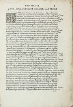  Curtius Rufus Quintus : Historiae Alexandri Magni.  Bartolomeo Merula  - Asta Manoscritti, Libri, Autografi, Stampe & Disegni - Libreria Antiquaria Gonnelli - Casa d'Aste - Gonnelli Casa d'Aste