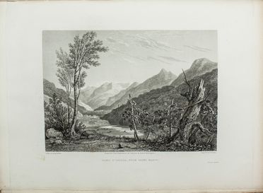  Brockedon William : Illustrations of the Passes of the Alps, by which Italy communicates with France, Switzerland and Germany [...]. Volume the first (-the second).  - Asta Manoscritti, Libri, Autografi, Stampe & Disegni - Libreria Antiquaria Gonnelli - Casa d'Aste - Gonnelli Casa d'Aste