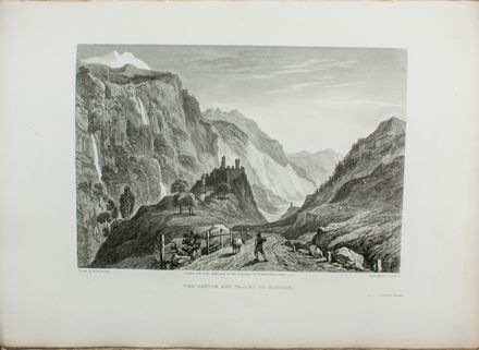  Brockedon William : Illustrations of the Passes of the Alps, by which Italy communicates with France, Switzerland and Germany [...]. Volume the first (-the second).  - Asta Manoscritti, Libri, Autografi, Stampe & Disegni - Libreria Antiquaria Gonnelli - Casa d'Aste - Gonnelli Casa d'Aste