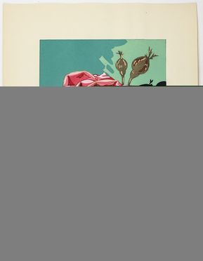  Anonimo dell'inizio del XX secolo : Donna rosa. Donna papavero.  - Asta Asta a tempo: Stampe & disegni - Libreria Antiquaria Gonnelli - Casa d'Aste - Gonnelli Casa d'Aste