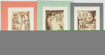 Lotto di 16 ex-libris e piccola grafica.  - Auction Timed Auction: Prints & drawings - Libreria Antiquaria Gonnelli - Casa d'Aste - Gonnelli Casa d'Aste
