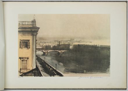  Luciano Guarnieri  (Firenze, 1930 - 2009) : Il nuovo ponte a Santa Trinita [?] prefazione di Pietro Annigoni.  - Asta Asta a tempo: Stampe & disegni - Libreria Antiquaria Gonnelli - Casa d'Aste - Gonnelli Casa d'Aste