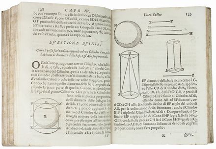  Casati Paolo : Fabrica et uso del Compasso di Proportione, dove si insegna &agrave; gli artefici il modo di fare in esso le necessarie divisioni.  Galileo Galilei  (1564 - 1642)  - Asta Manoscritti, Libri, Autografi, Stampe & Disegni - Libreria Antiquaria Gonnelli - Casa d'Aste - Gonnelli Casa d'Aste