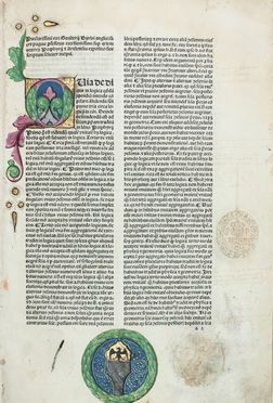  Burley Walter, Aristoteles : Expositio in artem veterem Porphyrii et Aristotelis.  Porphyrius  - Asta Manoscritti, Libri, Autografi, Stampe & Disegni - Libreria Antiquaria Gonnelli - Casa d'Aste - Gonnelli Casa d'Aste