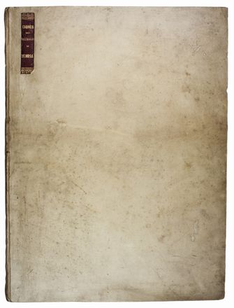  Monaco Angelo Antonio : Cabreo del baliaggio della città di Venosa.  - Asta Manoscritti, Libri, Autografi, Stampe & Disegni - Libreria Antiquaria Gonnelli - Casa d'Aste - Gonnelli Casa d'Aste