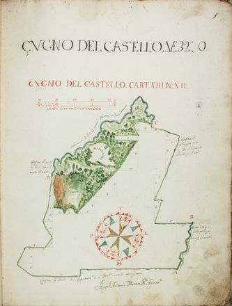  Monaco Angelo Antonio : Cabreo del baliaggio della città di Venosa.  - Asta Manoscritti, Libri, Autografi, Stampe & Disegni - Libreria Antiquaria Gonnelli - Casa d'Aste - Gonnelli Casa d'Aste