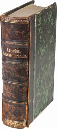  Lemnius Levinus : Occulta Naturae Miracula, ac varia rerum documenta, probabili ratione atque artifici coniectura explicata...  - Asta Manoscritti, Libri, Autografi, Stampe & Disegni - Libreria Antiquaria Gonnelli - Casa d'Aste - Gonnelli Casa d'Aste