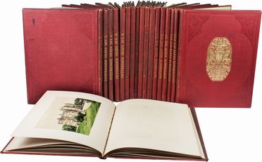  Morris Francis Orpen : A series of picturesque views of seats of noblemen and gentlemen of great britain. Vol I (-VI).  - Asta Manoscritti, Libri, Autografi, Stampe & Disegni - Libreria Antiquaria Gonnelli - Casa d'Aste - Gonnelli Casa d'Aste