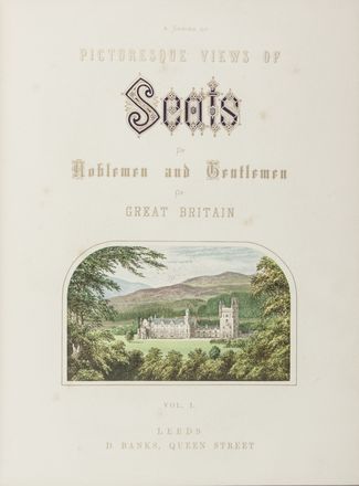  Morris Francis Orpen : A series of picturesque views of seats of noblemen and gentlemen of great britain. Vol I (-VI).  - Asta Manoscritti, Libri, Autografi, Stampe & Disegni - Libreria Antiquaria Gonnelli - Casa d'Aste - Gonnelli Casa d'Aste