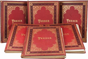  Turner Joseph Mallord William : The Turner gallery, a series of one hundred and twenty engravings [...] in three volumes. Vol. I (-III). Figurato, Monografie di artisti, Letteratura inglese, Collezionismo e Bibiografia, Collezionismo e Bibiografia, Letteratura  - Auction Manuscripts, Books, Autographs, Prints & Drawings - Libreria Antiquaria Gonnelli - Casa d'Aste - Gonnelli Casa d'Aste