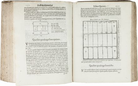 Unicorno Giuseppe : De l'Arithmetica Universale [...], parte prima (-seconda): nella quale si contiene non solo la Theorica di tutti i Numeri, ma ancora la Prattica appartenente a tutti i negotij humani...  - Asta Manoscritti, Libri, Autografi, Stampe & Disegni - Libreria Antiquaria Gonnelli - Casa d'Aste - Gonnelli Casa d'Aste