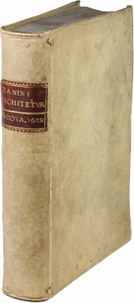  Zanini Giuseppe Viola : Della architettura, Libri Due...  - Asta Manoscritti, Libri, Autografi, Stampe & Disegni - Libreria Antiquaria Gonnelli - Casa d'Aste - Gonnelli Casa d'Aste