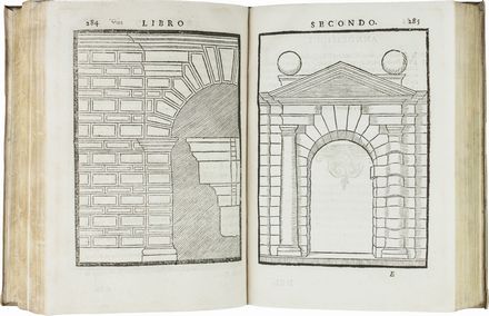  Zanini Giuseppe Viola : Della architettura, Libri Due...  - Asta Manoscritti, Libri, Autografi, Stampe & Disegni - Libreria Antiquaria Gonnelli - Casa d'Aste - Gonnelli Casa d'Aste