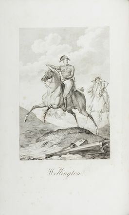  Wellington Arthur Wellesley (duke of) : Campaigns of Field-Marshal his grace, the most noble Arthur, duke of Wellington [...] Embellished with Twenty Four elegant Engravings, and a superb Equestrian Portrait [...] by the celebrated J. Duplessi Bertaux...  Jean Duplessi-Bertaux  (Parigi, 1747 - ivi, 1819)  - Asta Manoscritti, Libri, Autografi, Stampe & Disegni - Libreria Antiquaria Gonnelli - Casa d'Aste - Gonnelli Casa d'Aste