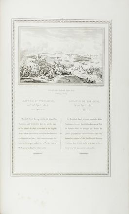  Wellington Arthur Wellesley (duke of) : Campaigns of Field-Marshal his grace, the most noble Arthur, duke of Wellington [...] Embellished with Twenty Four elegant Engravings, and a superb Equestrian Portrait [...] by the celebrated J. Duplessi Bertaux...  Jean Duplessi-Bertaux  (Parigi, 1747 - ivi, 1819)  - Asta Manoscritti, Libri, Autografi, Stampe & Disegni - Libreria Antiquaria Gonnelli - Casa d'Aste - Gonnelli Casa d'Aste