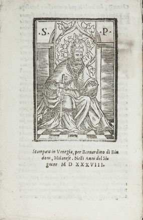  Boccaccio Giovanni : Il philocopo [...] in fino a qui falsamente detto Philocolo diligentemente da messer Tizzone Gaetano di Posi revisto.  Gaetano Tizzone  - Asta Manoscritti, Libri, Autografi, Stampe & Disegni - Libreria Antiquaria Gonnelli - Casa d'Aste - Gonnelli Casa d'Aste