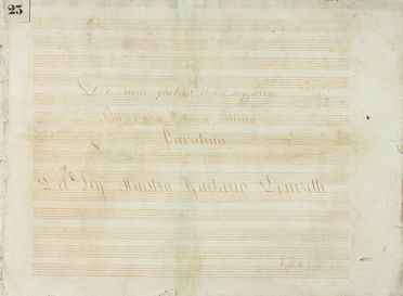  Sacchini Antonio : Choeur de D'ardanus.  - Asta Manoscritti, Libri, Autografi, Stampe & Disegni - Libreria Antiquaria Gonnelli - Casa d'Aste - Gonnelli Casa d'Aste