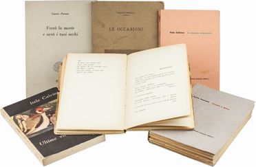  Montale Eugenio : Ossi di seppia. Letteratura italiana, Letteratura  - Auction Manuscripts, Books, Autographs, Prints & Drawings - Libreria Antiquaria Gonnelli - Casa d'Aste - Gonnelli Casa d'Aste