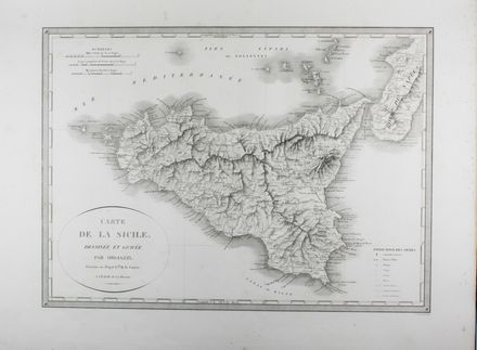  Gigault de La Salle Achille Étienne : Voyage pittoresque en Sicilie [...]. Tome premier (-second).  - Asta Manoscritti, Libri, Autografi, Stampe & Disegni - Libreria Antiquaria Gonnelli - Casa d'Aste - Gonnelli Casa d'Aste