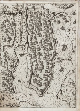  Valguarnera Mariano : Discorso dell'origine ed antichita di Palermo e de' primi abitatori della Sicilia, e dell'Italia.  - Asta Manoscritti, Libri, Autografi, Stampe & Disegni - Libreria Antiquaria Gonnelli - Casa d'Aste - Gonnelli Casa d'Aste
