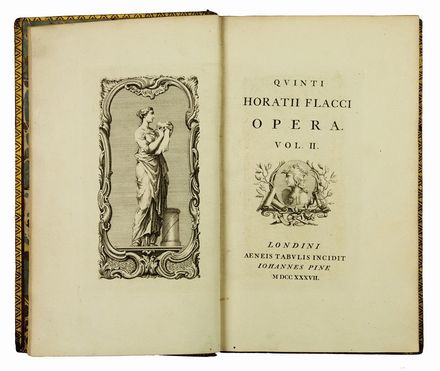  Horatius Flaccus Quintus : Opera. Vol I (-II). Letteratura classica, Figurato, Letteratura, Collezionismo e Bibiografia  John Pine  - Auction Books, Prints and Drawings - Libreria Antiquaria Gonnelli - Casa d'Aste - Gonnelli Casa d'Aste